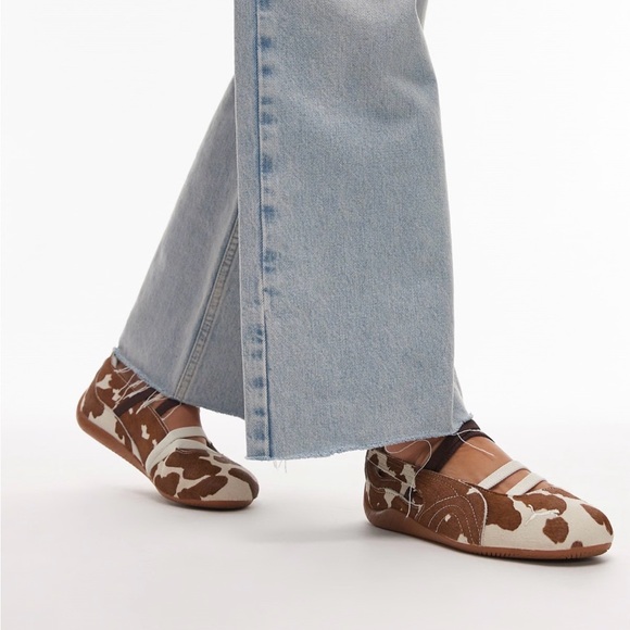 NWT Puma Speedcat Ballet Cow Print Sneakers Women 5.5 - Picture 6 of 7